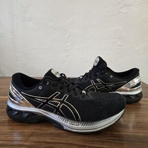 Asics Gel Kayano 27 Metallic Black Men's Size 11.5 Athletic Running Shoes